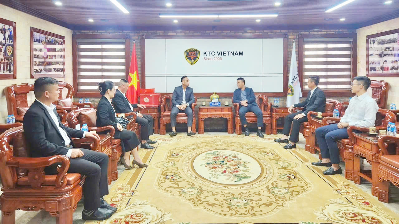 Tham quan, học hỏi kinh nghiệm tại Công ty Cổ phần Dịch vụ Bảo vệ KTC Việt Nam